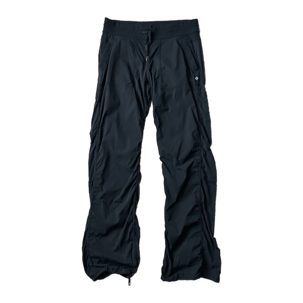 Lululemon Dance Studio Mid Rise Pant Full Length Tall Black Size 10 Tall